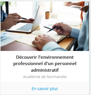 Découvrir l'environnement pressionnel d'un personnel administratif